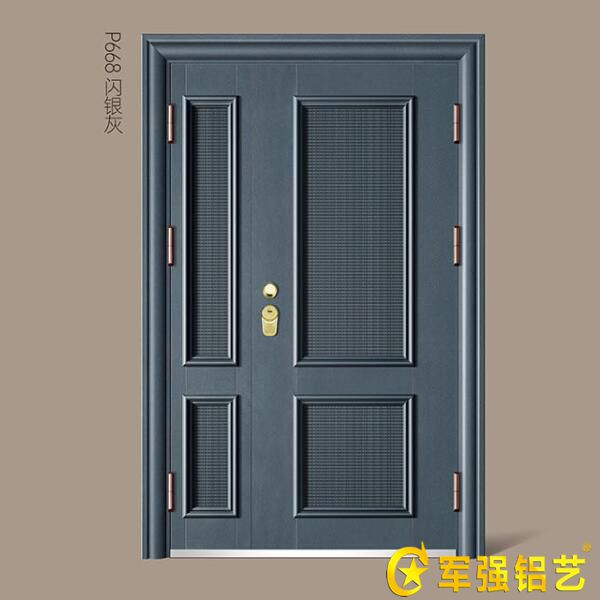 豪華防盜拼接子母門